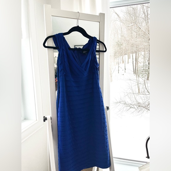 Blue Adrianna Papell Dress! - Picture 1 of 4
